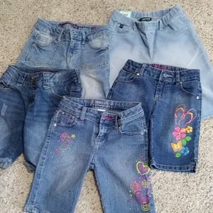 COPY - Lot of girls EUC jean pedal pushers